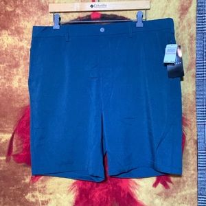 PGA TOUR-men’s Moroccan Heather ‘COMFORT STRETCH WAISTBAND’ GOLF shorts